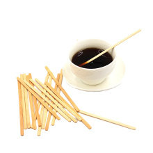 Mélangeur de thé en bambou de qualité alimentaire promotionnel en gros agitateurs de bâtonnets de café